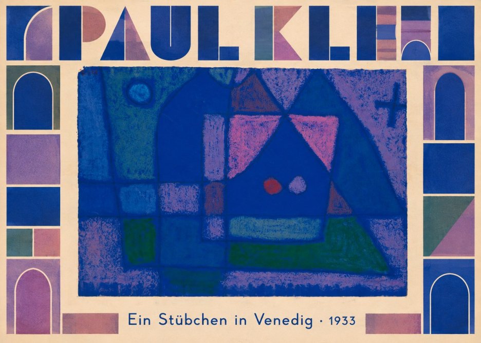 Paul Klee Ein Stübchen in Venedig No5 - Póster
