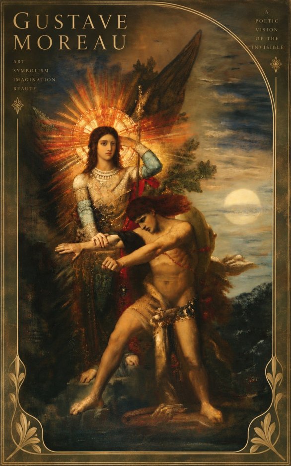 Gustave Moreau The Archangel Michael No5 - Póster