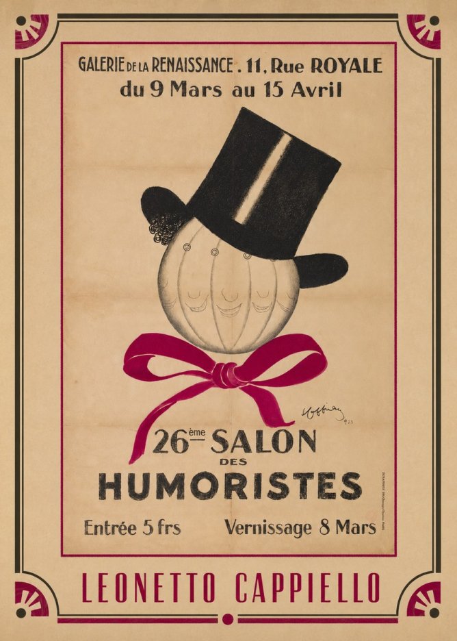 Leonetto Cappiello 26Ème Salon Des Humoristes No1 - Póster