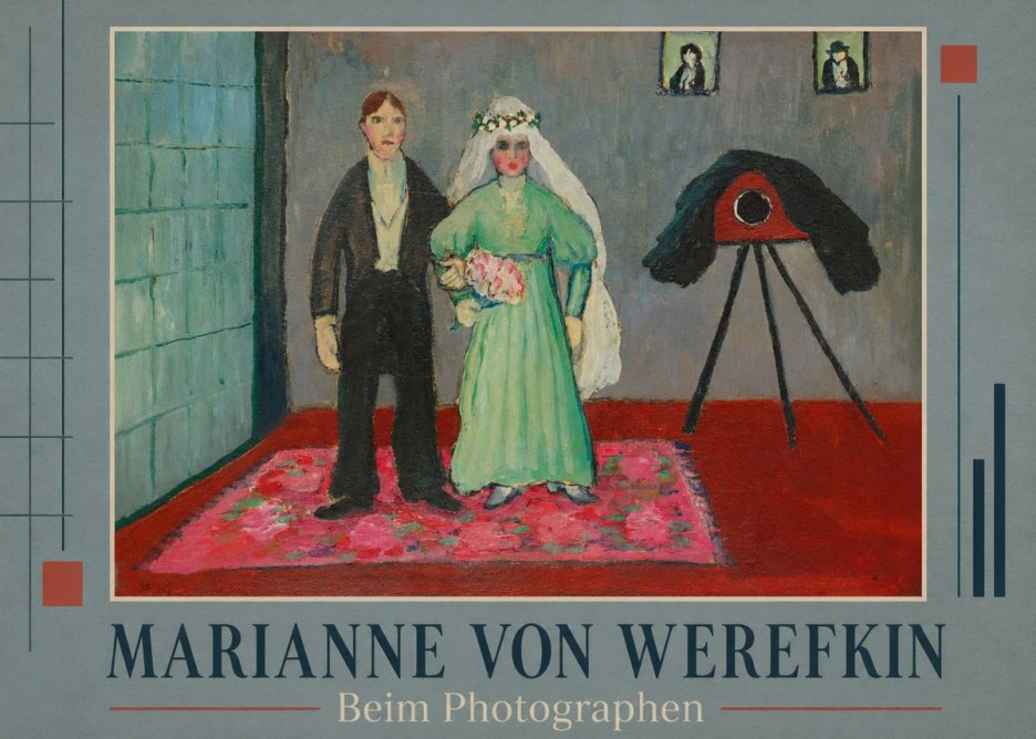 Marianne von Werefkin Beim Photographen No1 - Póster