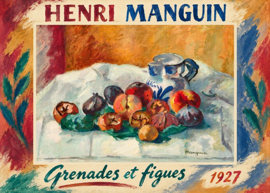 Henri Manguin Grenades Et Figues No1 - Póster
