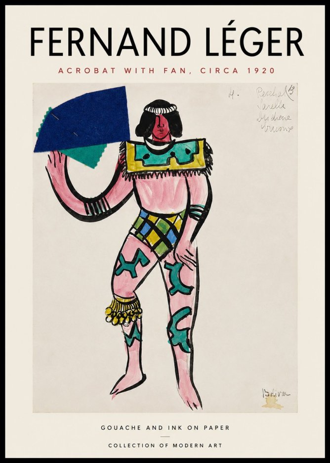Fernand Léger Rechael Varea Duchene Breme No3 - Póster