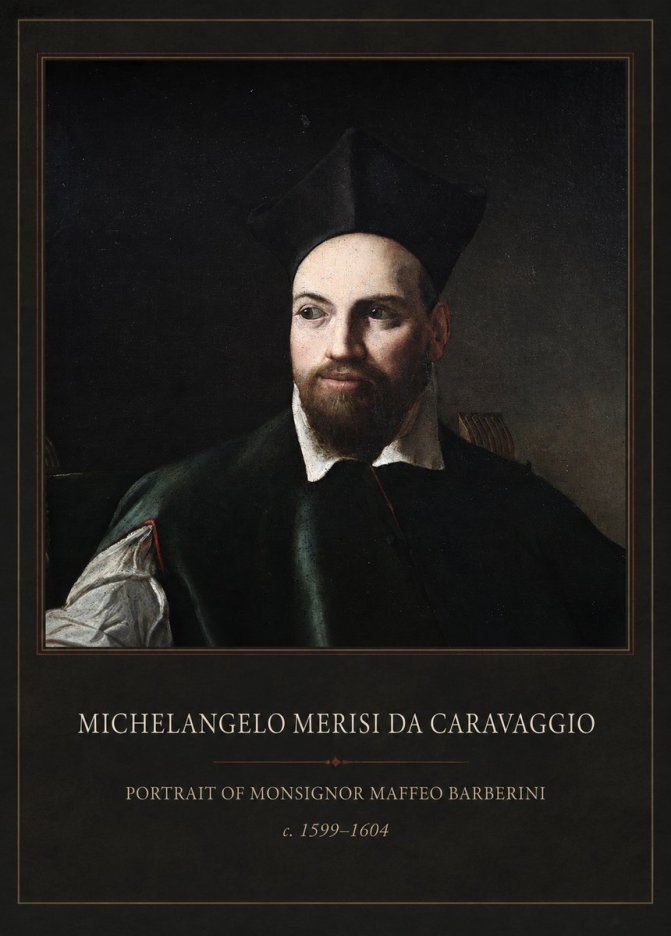 Michelangelo Merisi da Caravaggio Portrait of Monsignor Maffeo Barberini No1 - Póster