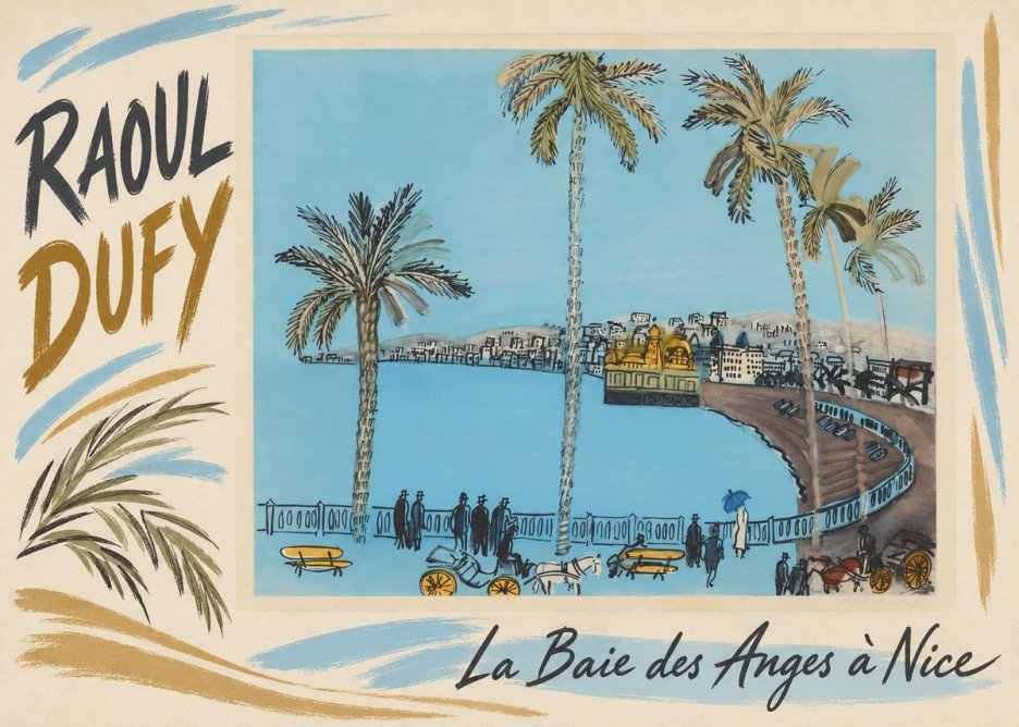 Raoul Dufy La Baie Des Anges À Nice No2 - Póster