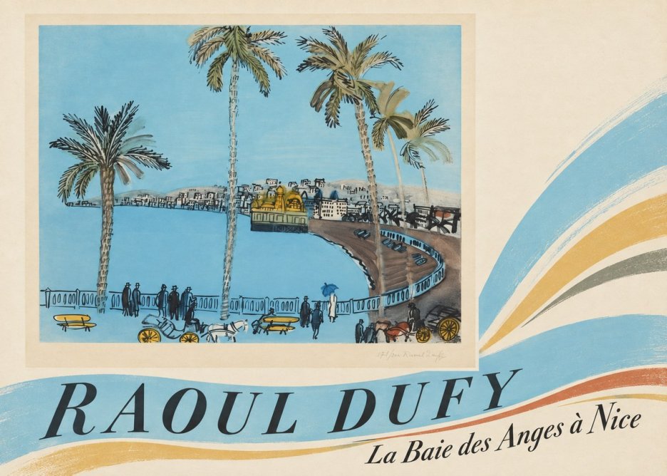 Raoul Dufy La Baie Des Anges À Nice No4 - Póster