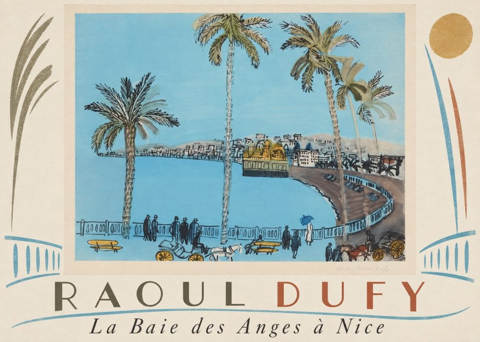 Raoul Dufy La Baie Des Anges À Nice No5 - Póster