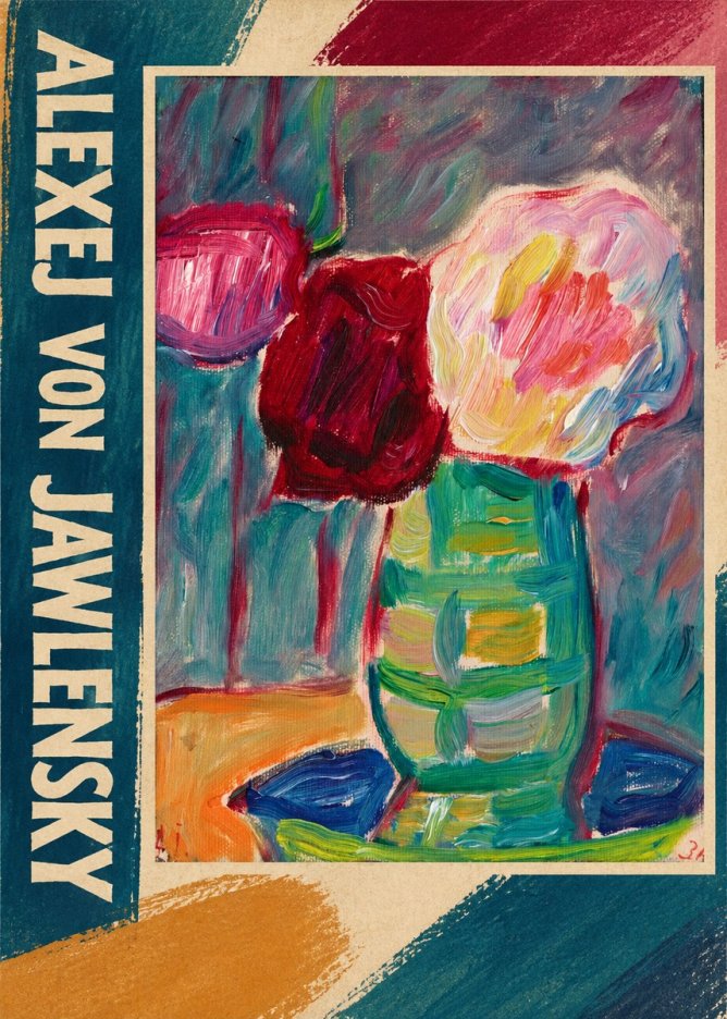 Alexej von Jawlensky Still Life with Flowers No2 - Póster