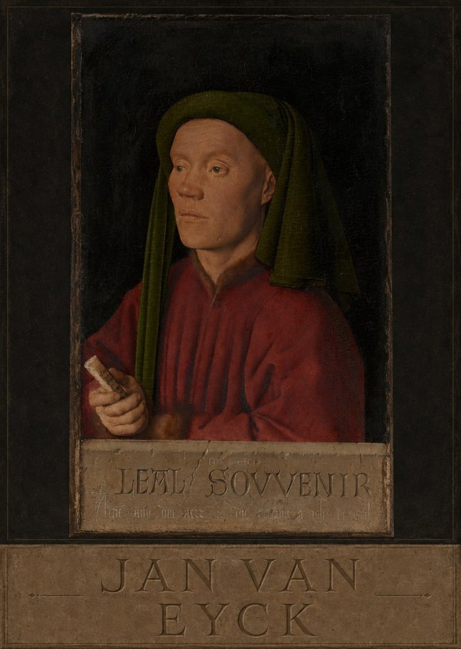 Jan van Eyck Léal Souvenir No3 - Póster