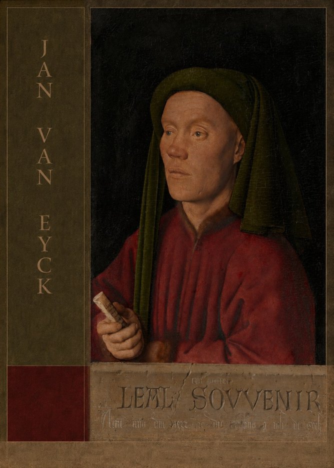 Jan van Eyck Léal Souvenir No6 - Póster