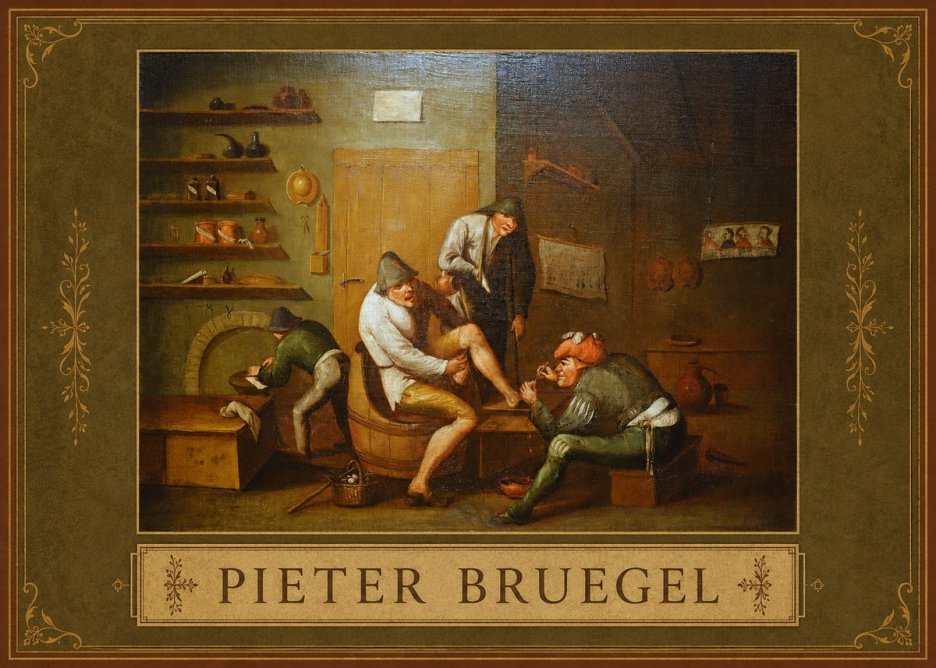 Pieter Bruegel The Foot Operation No1 - Póster