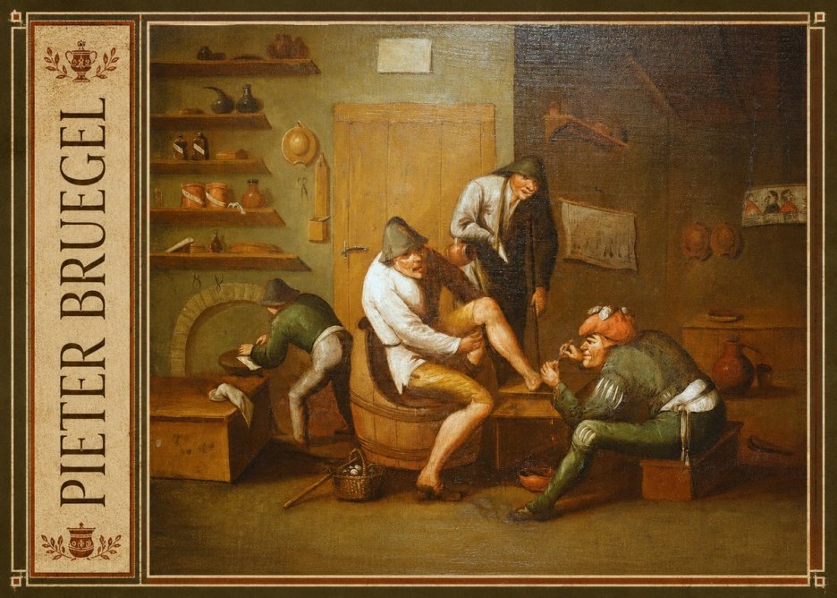 Pieter Bruegel The Foot Operation No2 - Póster