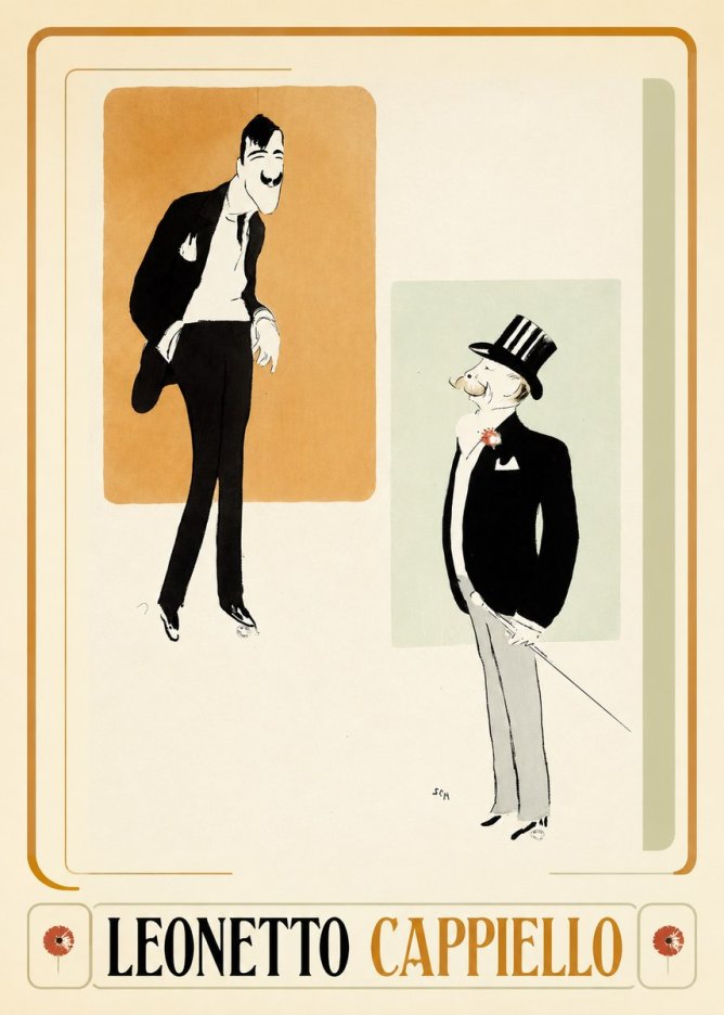 Leonetto Cappiello Leonetto Cappiello II No1 - Póster