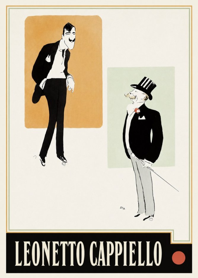 Leonetto Cappiello Leonetto Cappiello II No5 - Póster