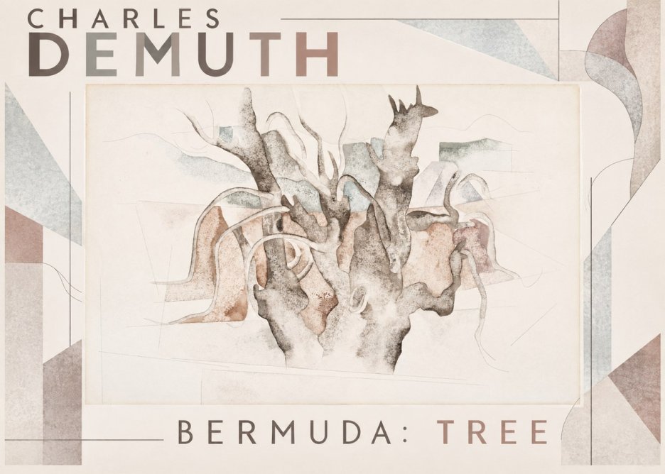 Charles Demuth Bermuda: Tree No6 - Póster