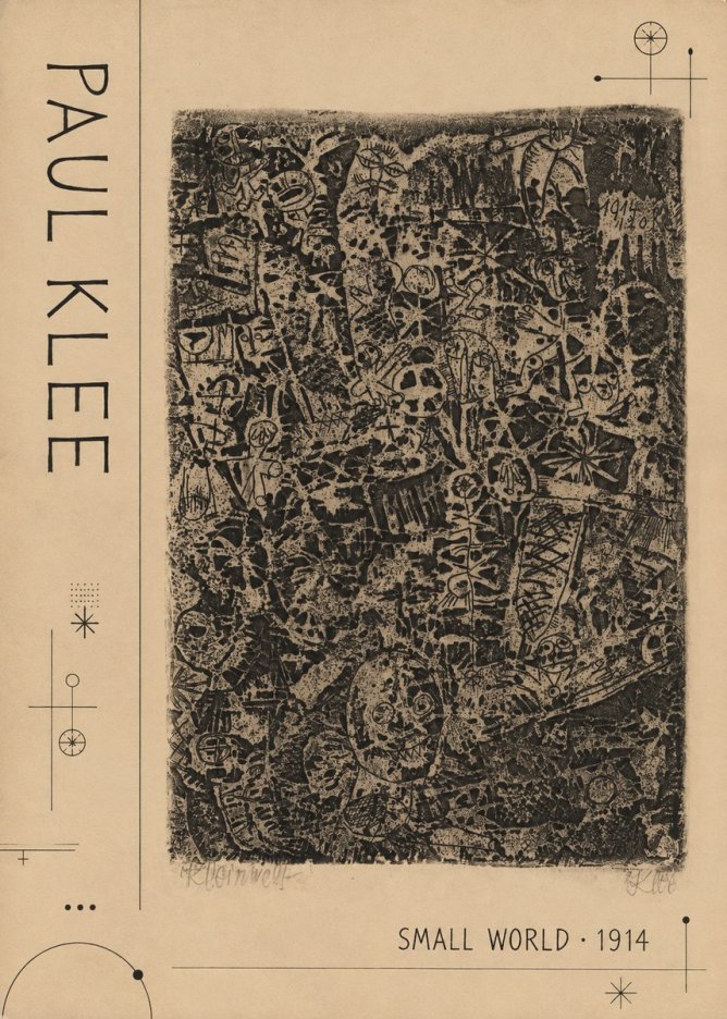 Paul Klee Small World No2 - Póster