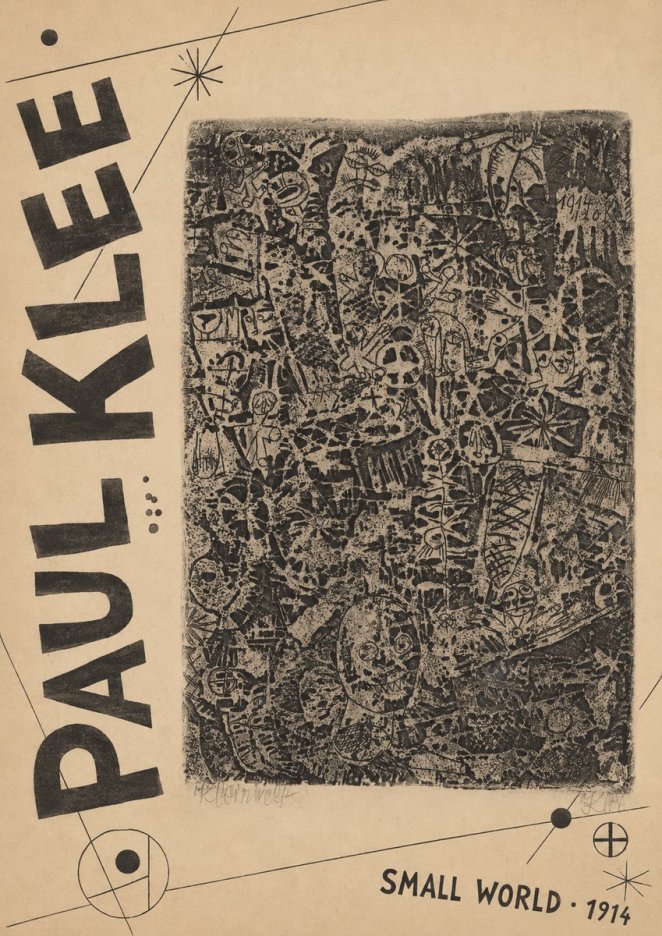 Paul Klee Small World No5 - Póster