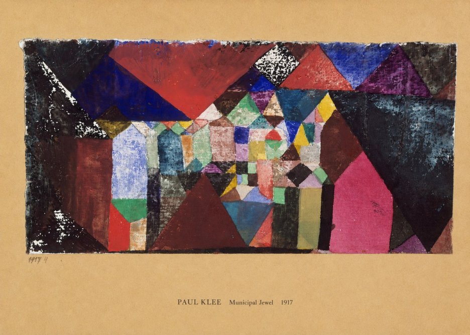 Paul Klee Municipal Jewel No6 - Póster