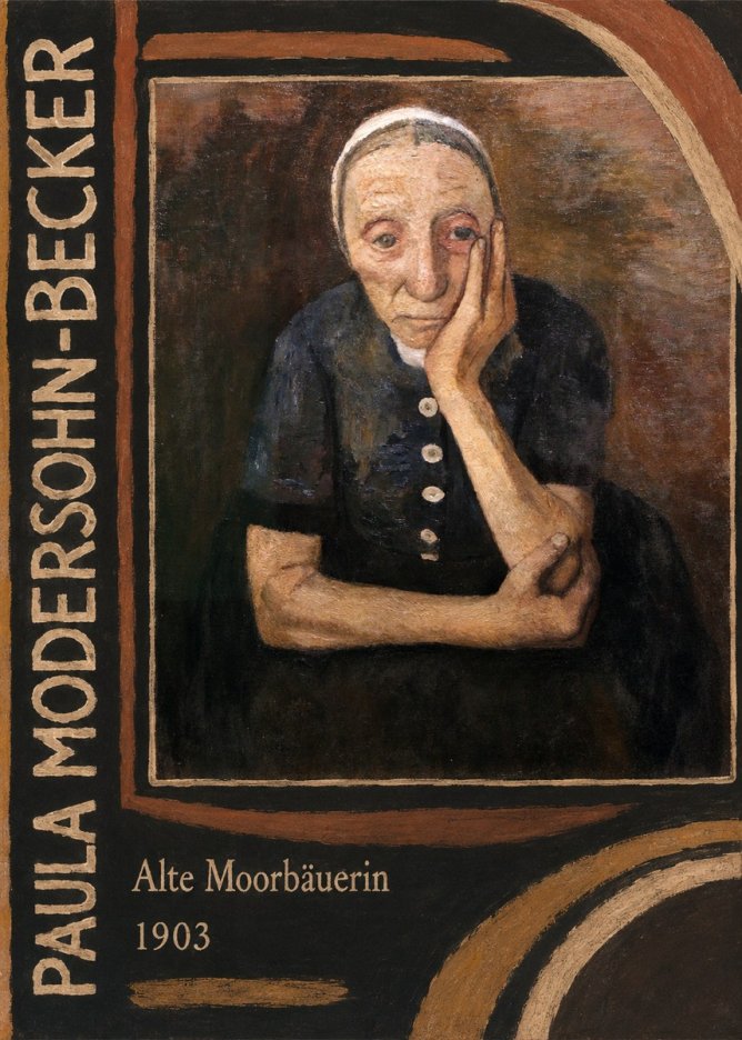Paula Modersohn-Becker Alte Moorbäuerin No4 - Póster