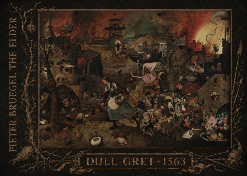 Pieter Bruegel Dull Gret III No2 - Póster