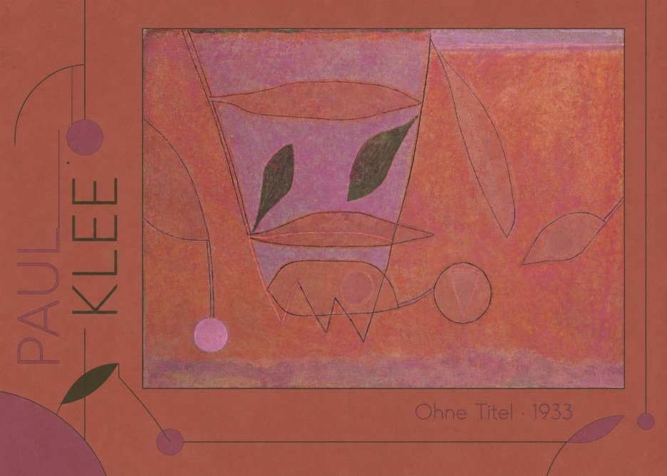 Paul Klee Ohne Titel II No2 - Póster