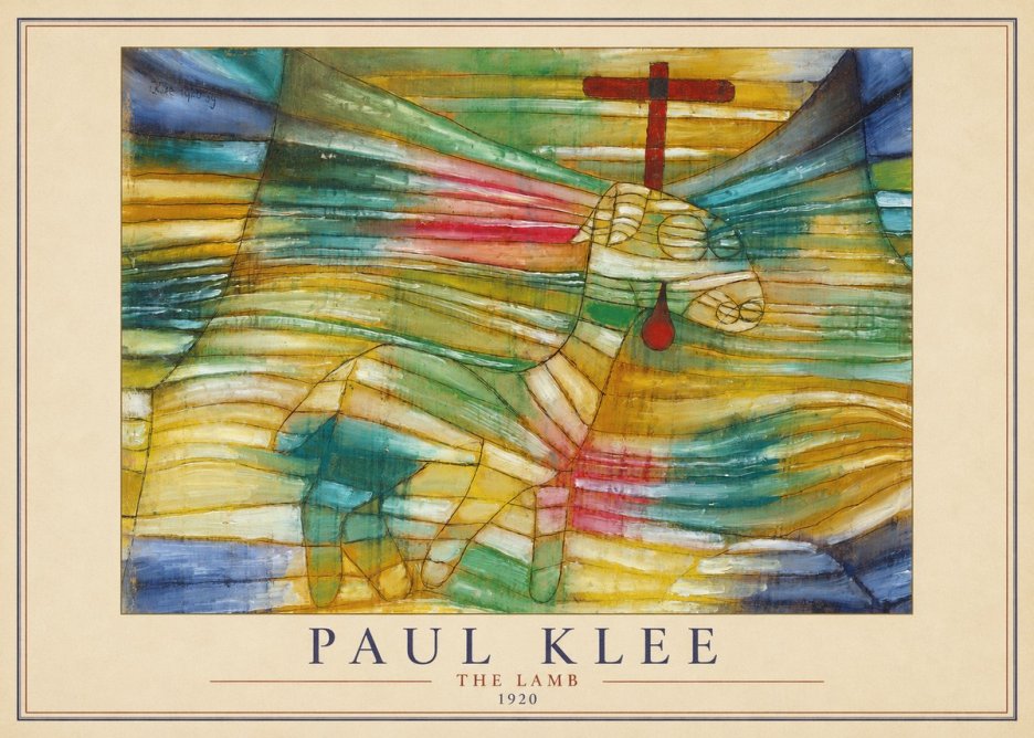Paul Klee The Lamb No1 - Póster