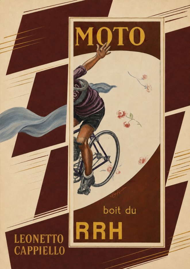 Leonetto Cappiello Moto Rrh No6 - Póster