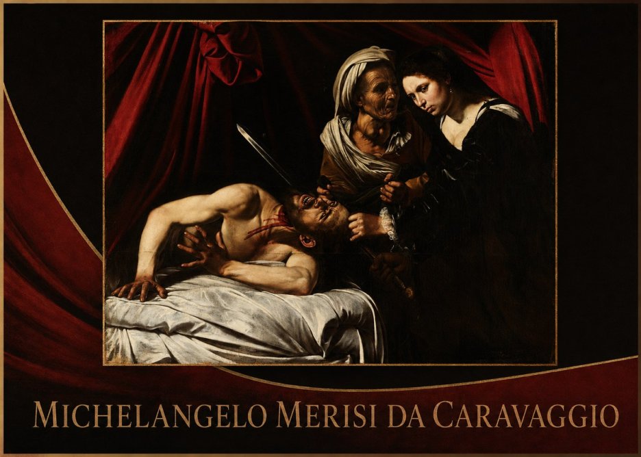 Michelangelo Merisi da Caravaggio Judith Beheading Holofernes III No2 - Póster