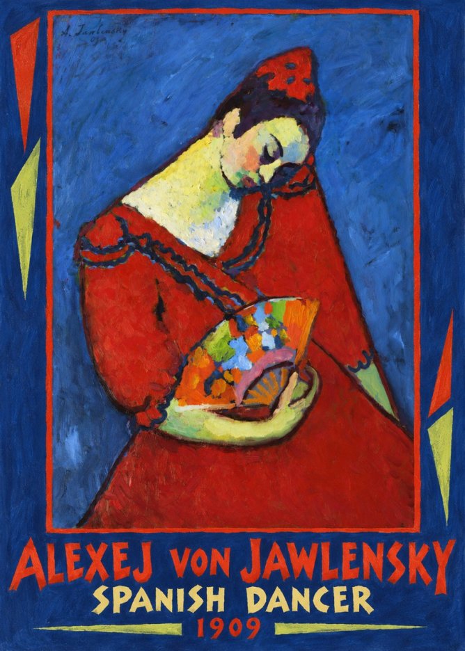 Alexej von Jawlensky Spanish Dancer No2 - Póster