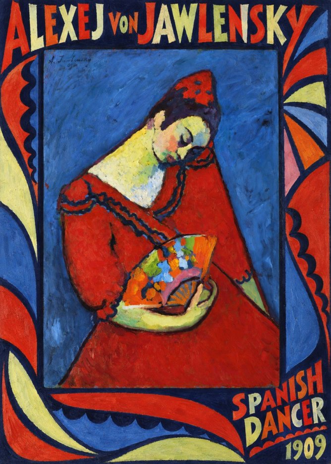 Alexej von Jawlensky Spanish Dancer No6 - Póster