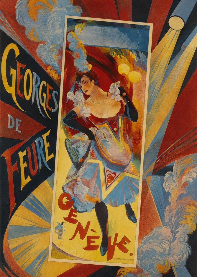 Georges de Feure Genève No5 - Póster