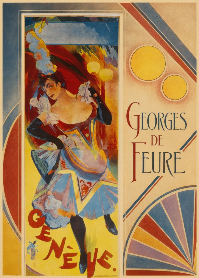 Georges de Feure Genève No6 - Póster