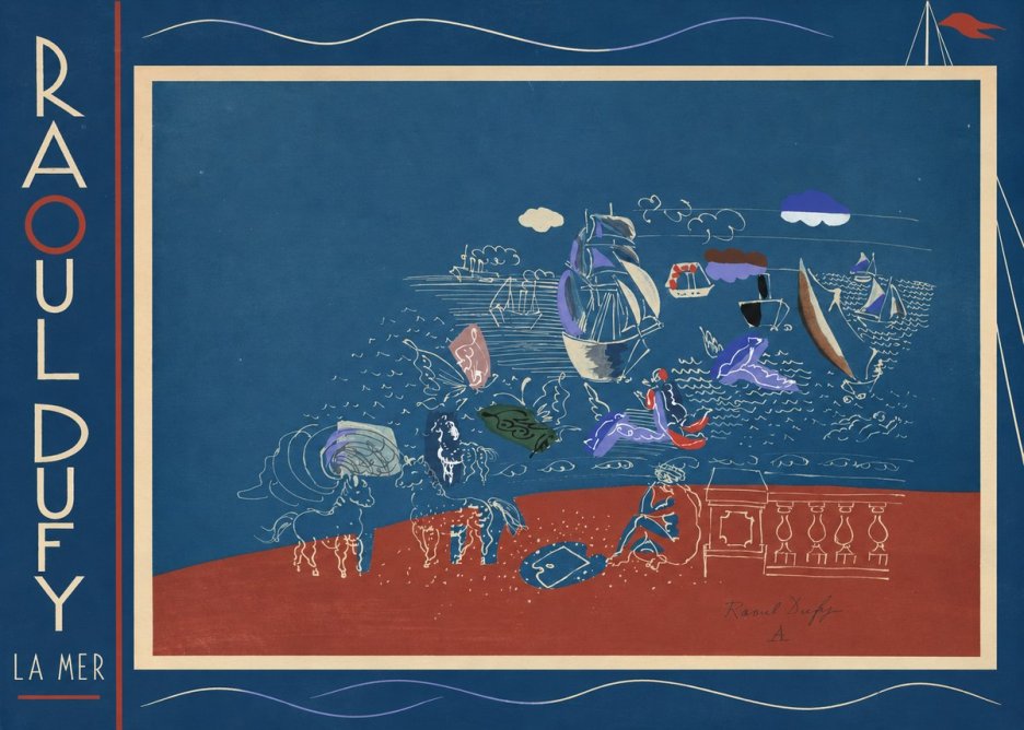 Raoul Dufy La Mer No2 - Póster