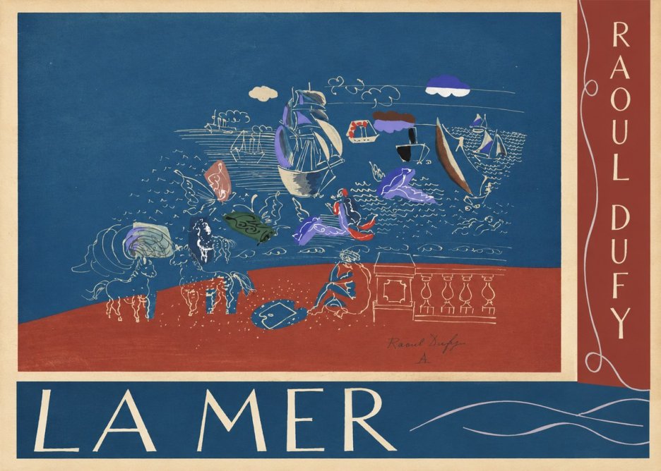 Raoul Dufy La Mer No5 - Póster