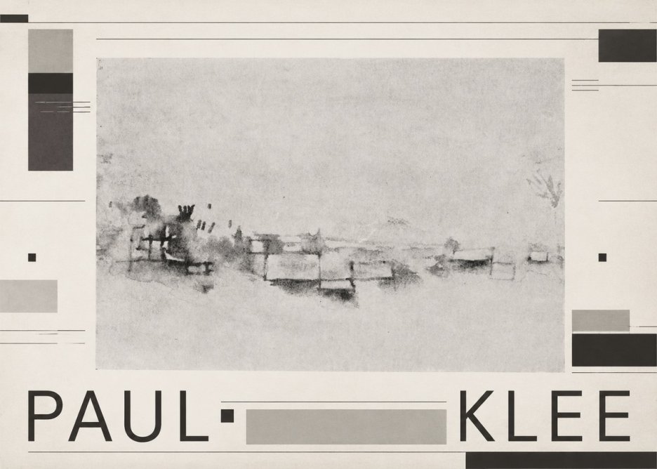 Paul Klee View of the Valley No6 - Póster