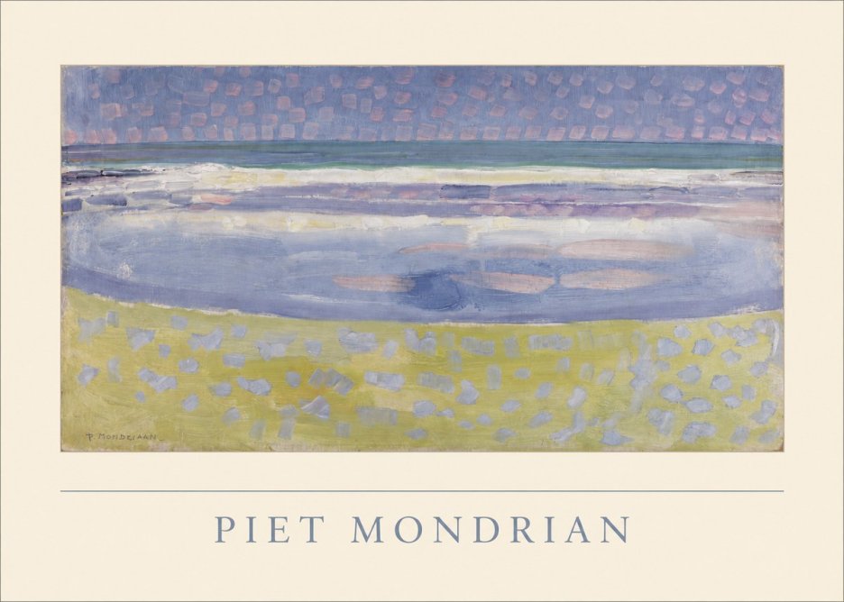 Piet Mondrian The Sea No3 - Póster