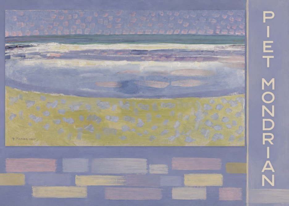 Piet Mondrian The Sea No4 - Póster