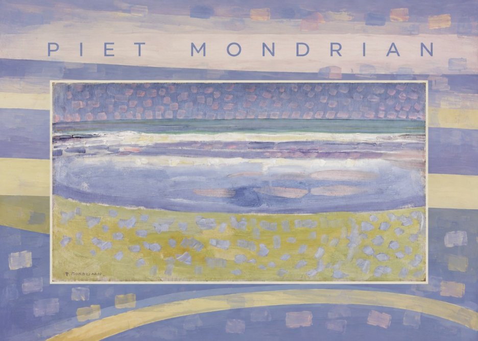 Piet Mondrian The Sea No5 - Póster