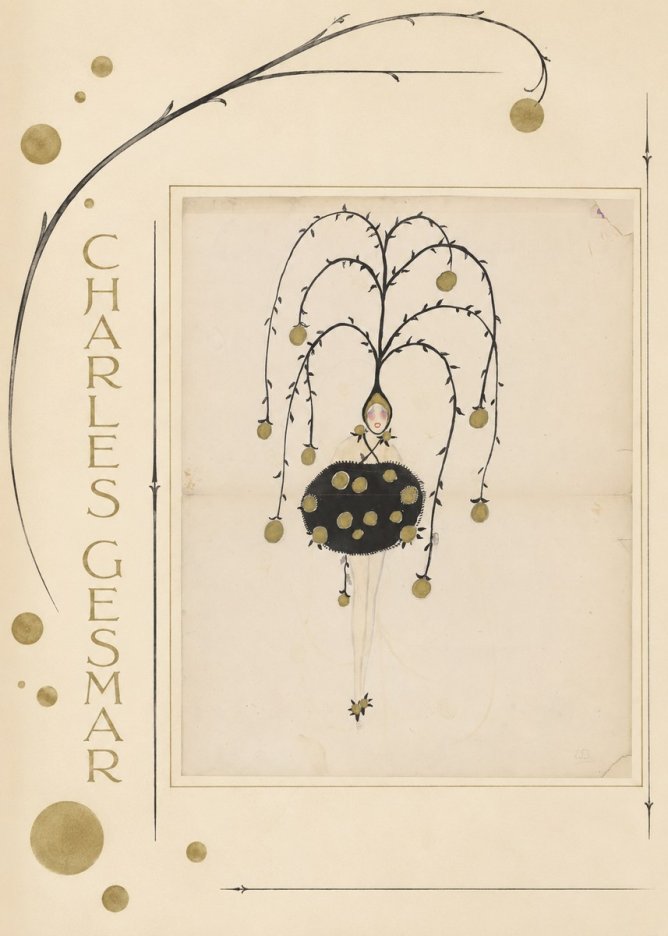 Charles Gesmar Figure with Hanging Orbs No3 - Póster