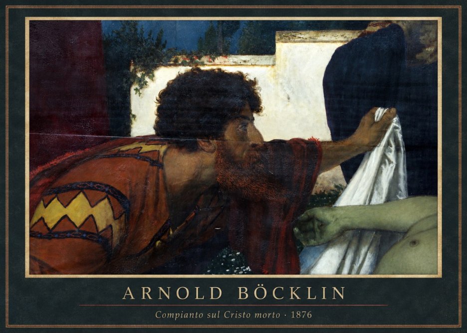 Arnold Böcklin Compianto Sul Cristo Morto No1 - Póster