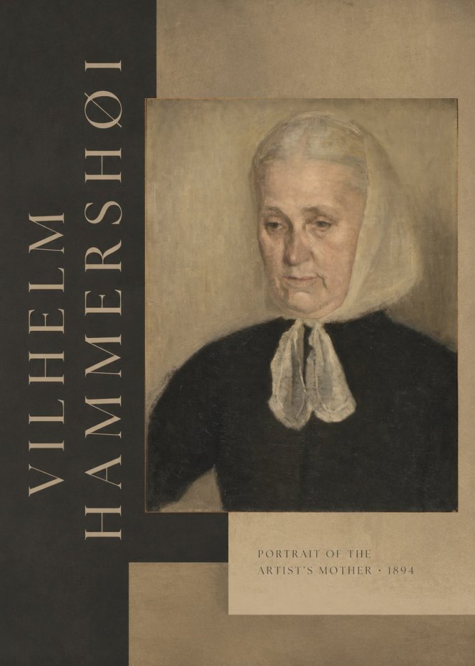 Vilhelm Hammershøi Portrait of the Artist's Mother · 1894 No6 - Póster