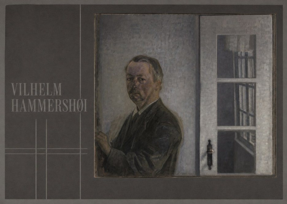 Vilhelm Hammershøi Self-portrait II No3 - Póster