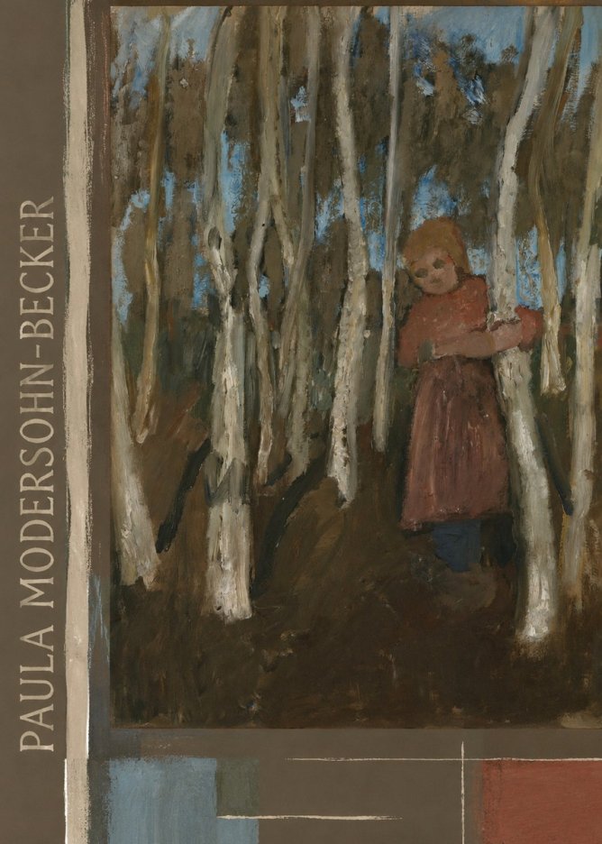 Paula Modersohn-Becker Girl in a Birch Forest No2 - Póster
