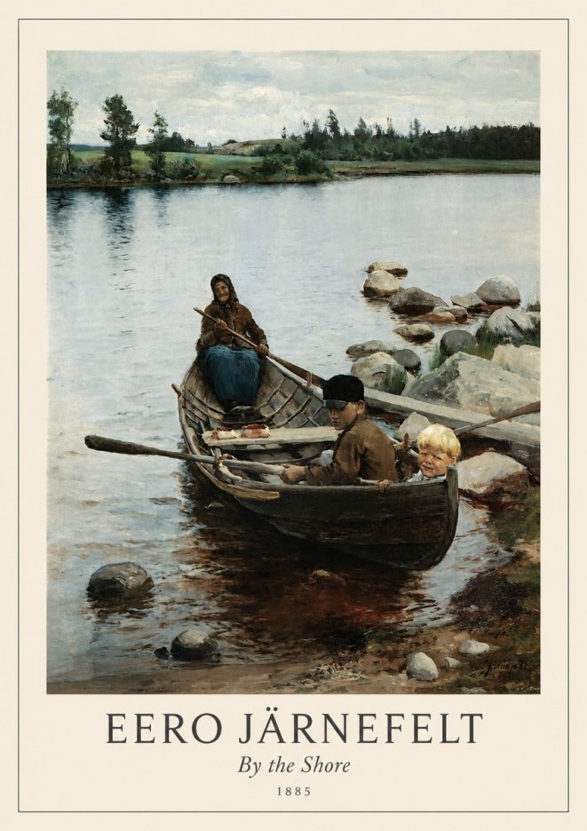 Eero Järnefelt By the Shore No1 - Póster