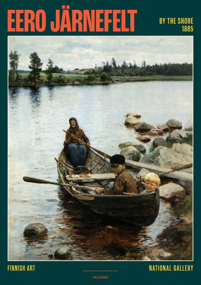 Eero Järnefelt By the Shore No2 - Póster