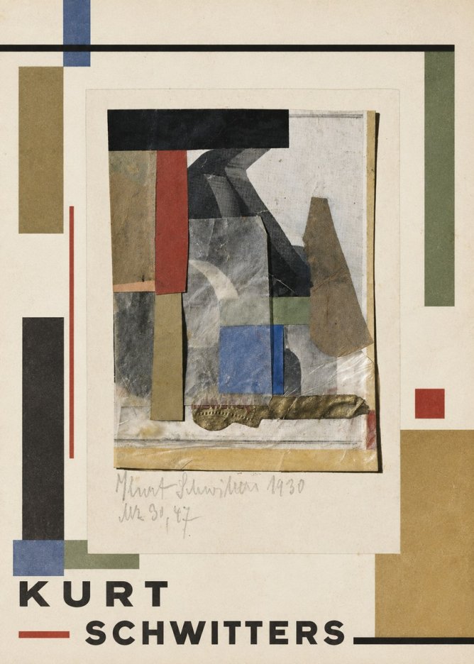 Kurt Schwitters Merz Schwitters 1930 Nr 30, 47 No1 - Póster