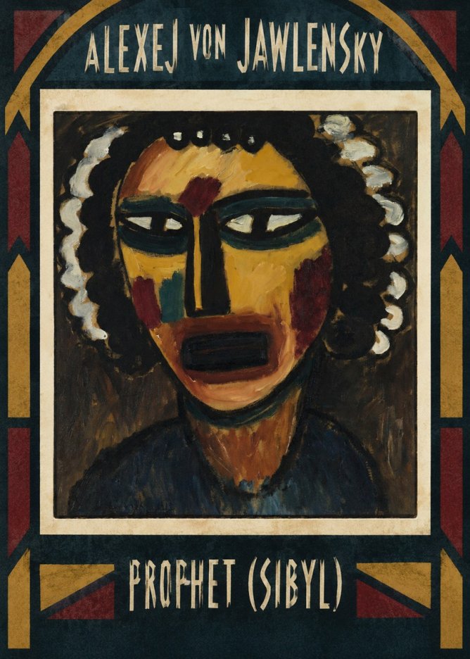Alexej von Jawlensky Prophet (Sibil) No6 - Póster