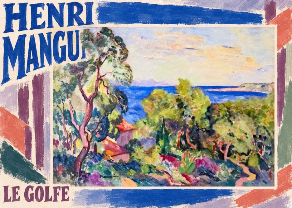 Henri Manguin Le Golfe No5 - Póster