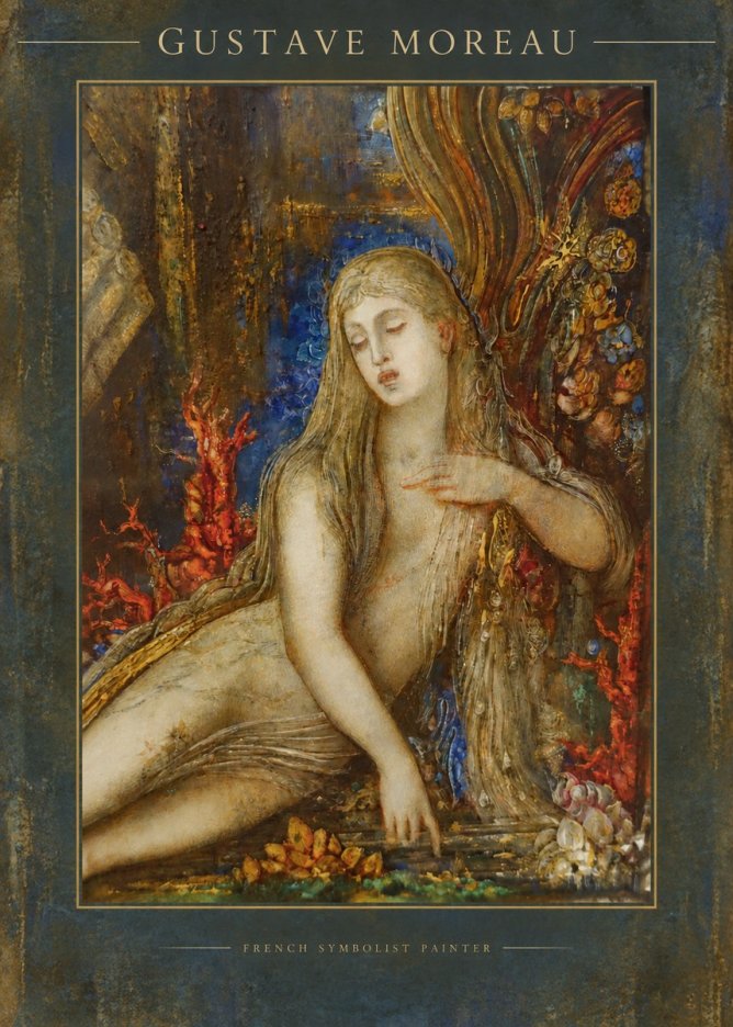 Gustave Moreau Galatea II No2 - Póster