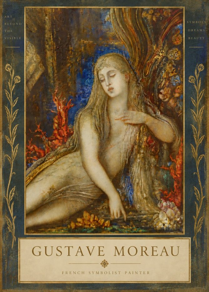 Gustave Moreau Galatea II No5 - Póster