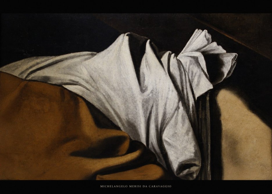 Michelangelo Merisi da Caravaggio Drapery Study No5 - Póster